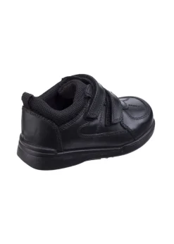 Hush Puppies Boys Black Liam Infant School Shoes (Younger 4 - 13)