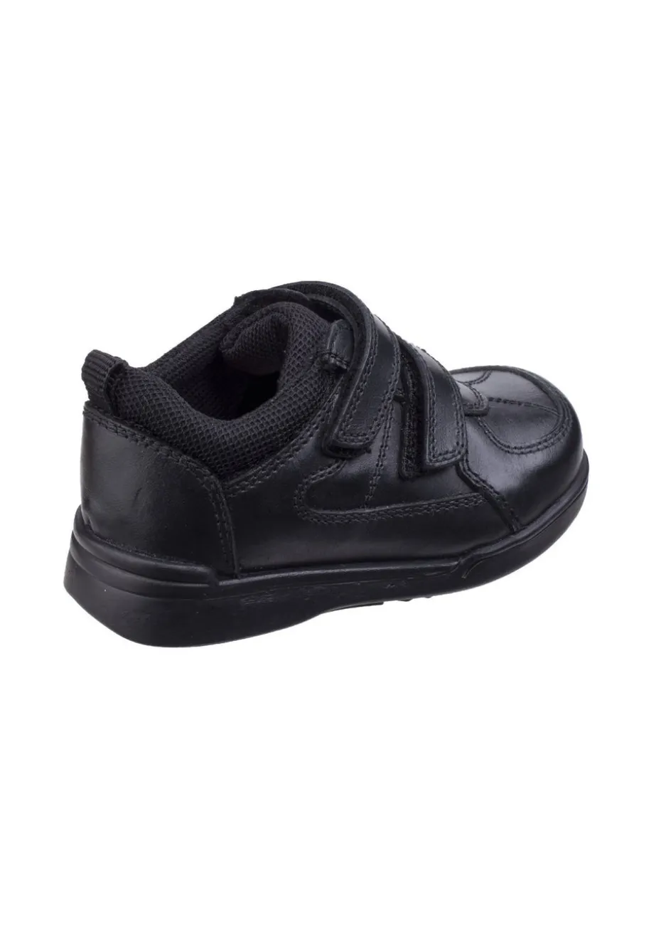 Hush Puppies Boys Black Liam Infant School Shoes (Younger 4 - 13)