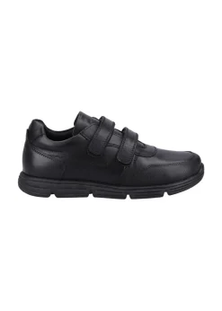 Hush Puppies Boys Black Lucas Junior School Shoes (Younger 10-Older 2)