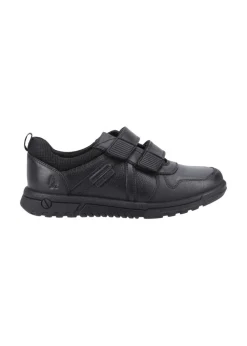 Hush Puppies Boys Black Spencer Junior School Shoes (Younger 10-Older 6)