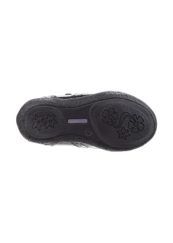 Hush Puppies Girls Black Rina Infant Patent School Shoes (Younger 6- 9.5)