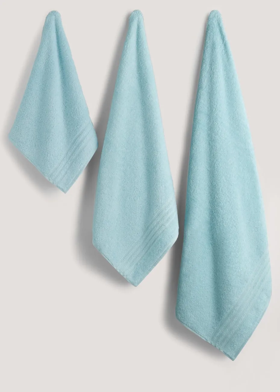 Ice Blue 100% Egyptian Cotton Towels