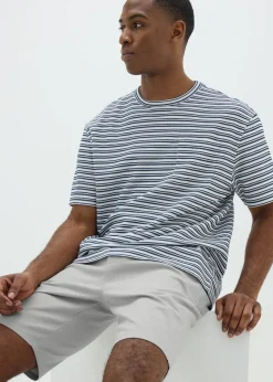 Ice Grey Slim Fit Chino Shorts