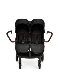Ickle Bubba Black Venus Max Double Stroller