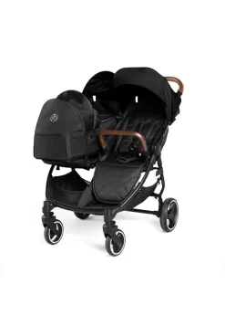 Ickle Bubba Black Venus Prime Double Stroller