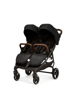 Ickle Bubba Black Venus Prime Double Stroller