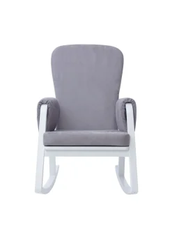 Ickle Bubba Grey Dursley Rocking Chair & Stool