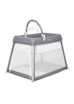 Ickle Bubba Grey Scout 3 in 1 Travel Crib Cot and Playpen