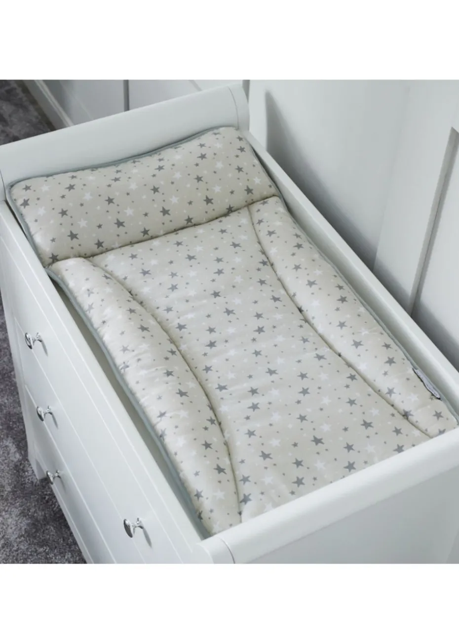 Ickle Bubba Light Grey Changing Mat Cosmic Aura