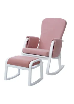 Ickle Bubba Pink Dursley Rocking Chair & Stool