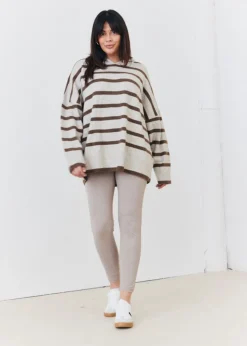 In The Style Chocolate Recycled Legging