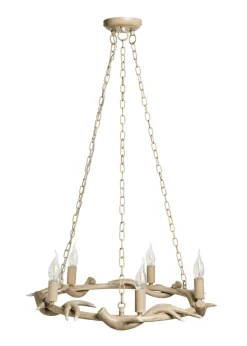 Inlight Antler Cartwheel 5L Chandelier (80cm x 62cm)