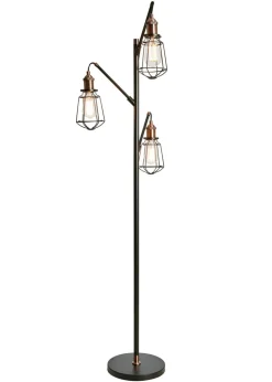 Inlight Callisto Caged Floor Lamp (150cm x 53cm x 53cm)