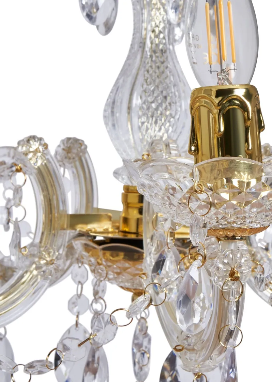 Inlight Charlotte 5 Light Chandelier (145cm x 45cm x 45cm)