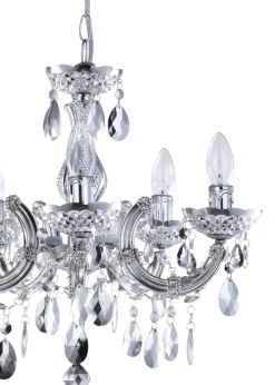Inlight Charlotte 5 Light Chandelier (145cm x 45cm x 45cm)