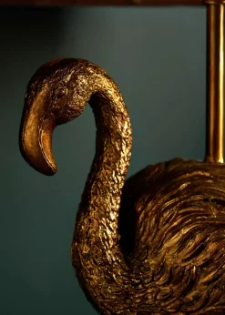 Inlight Gold Flamingo Table Lamp (56cm x 30cm x 30cm)