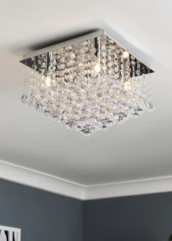 Inlight Lexi Flush Pendant Light (24cm x 30cm x 30cm)