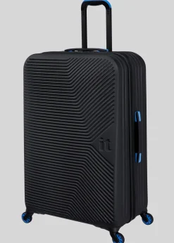 IT Luggage Black New Hard Suitcase
