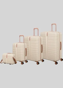 IT Luggage Cream Fascinate Hardshell Suitcase