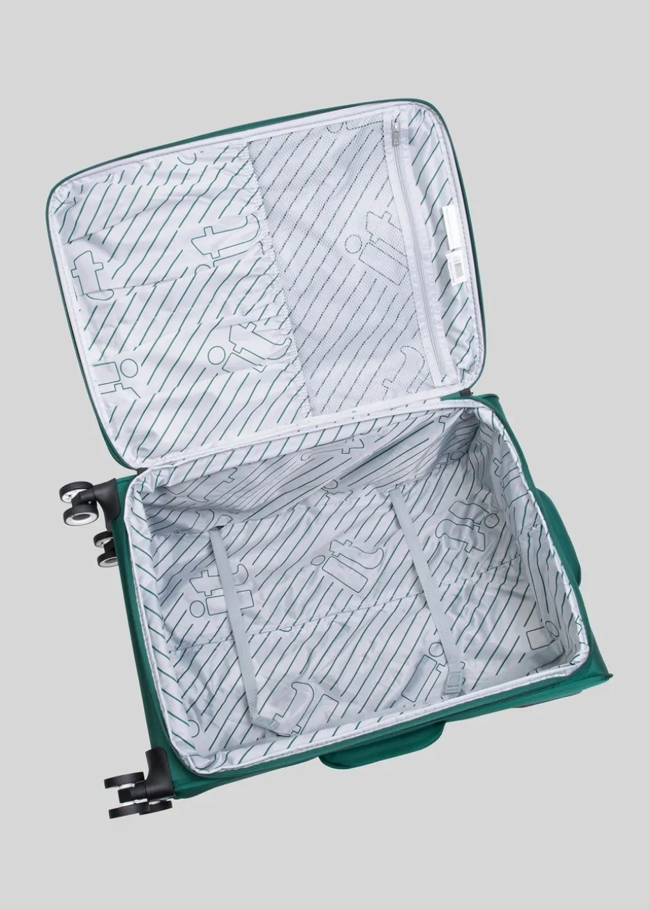 IT Luggage Green Trulite Suitcase
