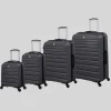 IT Luggage Grey Navigator Suitcase