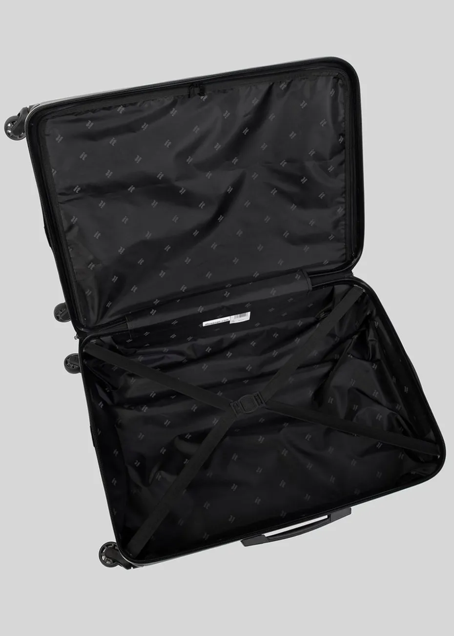 IT Luggage Grey Navigator Suitcase