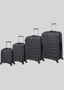 IT Luggage Grey Navigator Suitcase