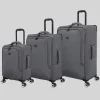 IT Luggage Grey Trulite Soft Suitcase
