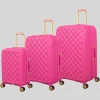 IT Luggage Pink Fashionista Hard Suitcase