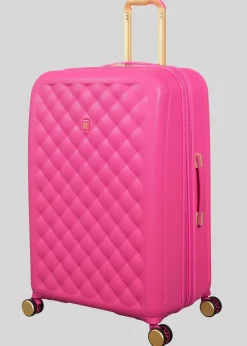 IT Luggage Pink Fashionista Hard Suitcase