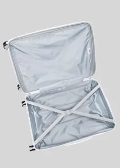 IT Luggage White Hardshell Suitcase