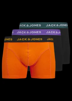 Jack & Jones 3 Pack Boys Multicolour Trunks (8-16yrs)