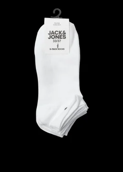 Jack & Jones 5 Pack Kids White Dongo Socks