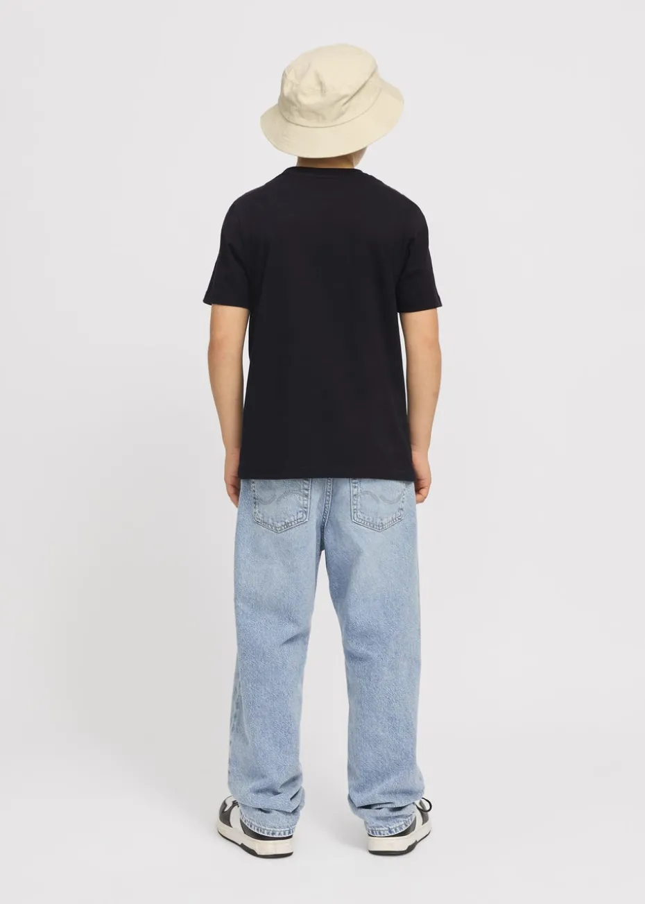 Jack & Jones Black T-Shirt (8-16yrs)