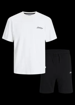 Jack & Jones Black T-Shirt & Short Set (8-16yrs)