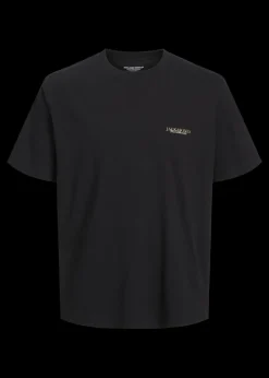 Jack & Jones Boys Black Boston T-Shirt (8-16yrs)