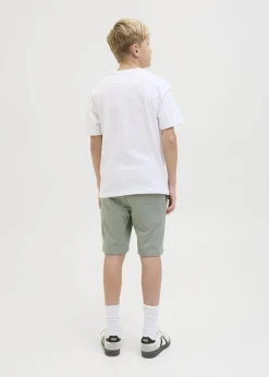 Jack & Jones Green Jogger Shorts (8-16yrs)