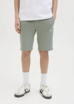 Jack & Jones Green Jogger Shorts (8-16yrs)