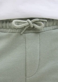 Jack & Jones Green Jogger Shorts (8-16yrs)