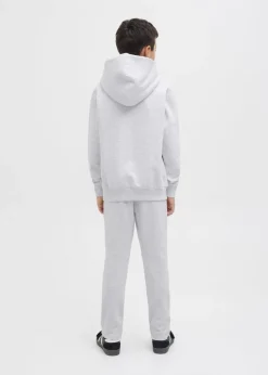 Jack & Jones Grey Slogan Jogging Bottoms