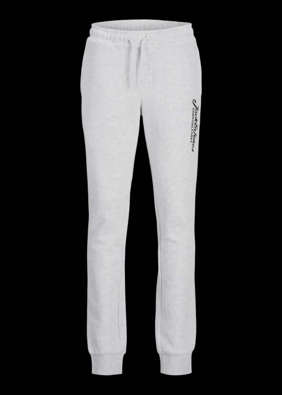 Jack & Jones Grey Slogan Jogging Bottoms