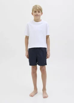 Jack & Jones Jnr Navy Swim Shorts