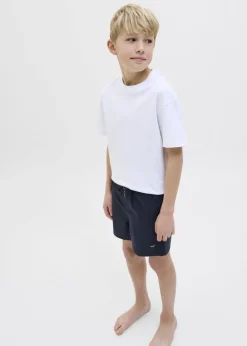 Jack & Jones Jnr Navy Swim Shorts