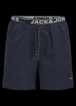 Jack & Jones Jnr Navy Swim Shorts