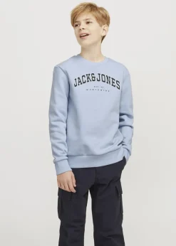 Jack & Jones Kids Blue Varsity Sweatshirt (8-16yrs)