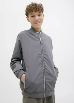 Jack & Jones Kids Grey Rush Bomber Jacket