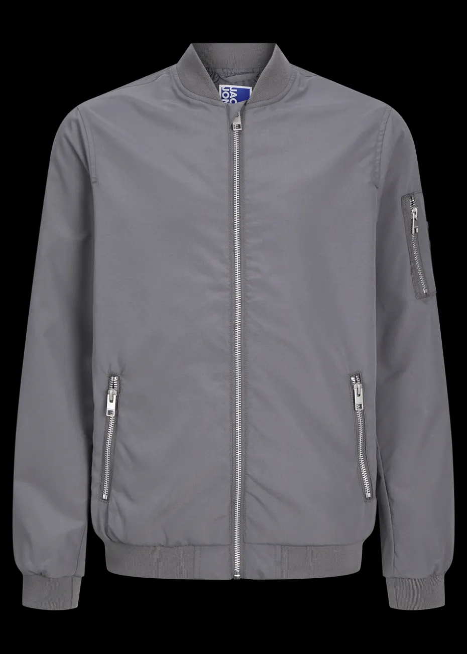 Jack & Jones Kids Grey Rush Bomber Jacket
