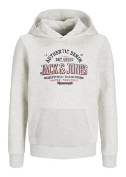 Jack & Jones Kids Grey Hoodie (8-16yrs)