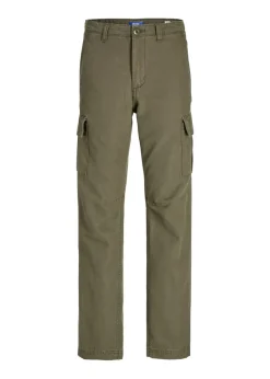 Jack & Jones Kids Khaki Cargo Trousers (8-16yrs)