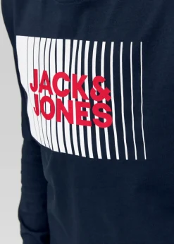 Jack & Jones Kids Navy Long Sleeve T-Shirt (8-16yrs)